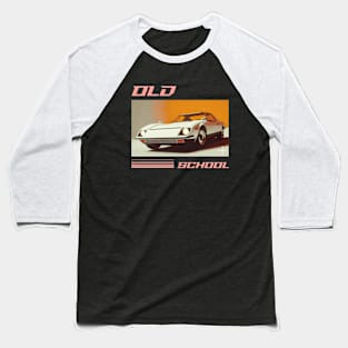 Old School Car Baseball T-Shirt